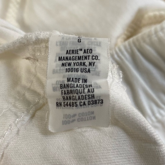 Aerie White Denim Distressed Pants - Picture 16 of 16